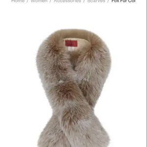Harrod's Fox Fur Collar